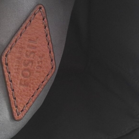 Fossil Brown Leather Tote Bag - Picture 7 of 12